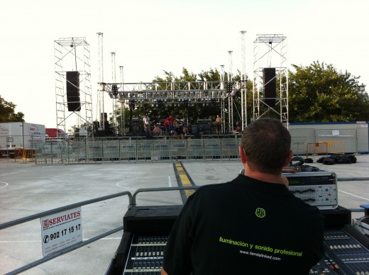 Probando sonido